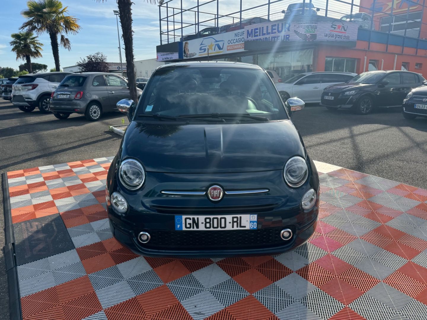 FIAT 500 1.0 Hybrid 70 JA 15" Radar Anti-Brouillard Coques Chrome